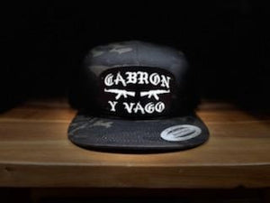 Cabron Y Vago Black Camo