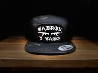 Cabron Y Vago Black Camo